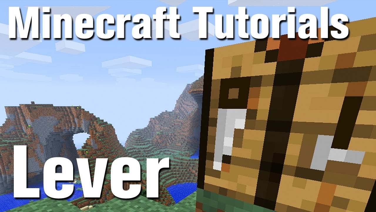 Make a Lever in Minecraft