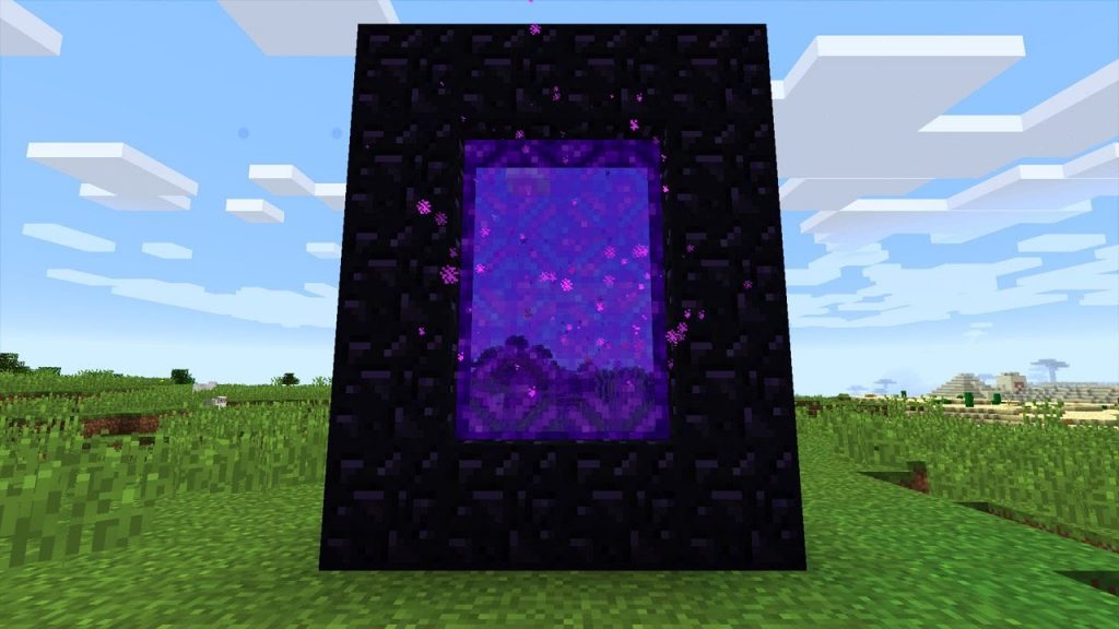 Make a Nether Portal in Minecraft